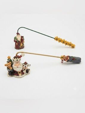 Vintage Santa Candle Snuffers, Set of 2 — Boston Warehouse Style